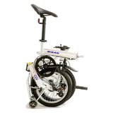Bisan Fx 3800 Katlanır Bisiklet 28 cm V Fren 16 Jant 3 Vites Beyaz Turuncu - Beyaz - Turuncu