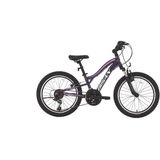 Bisan Gazelle 28 cm V 20 Jant 18 Vites Metalik Mor Açık Pembe Çocuk Bisikleti