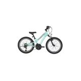 Bisan Gazelle Kadın Dağ Bisikleti 30Cm V 24 Jant 18 Vites Turkuaz Koyu Pembe