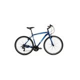 Bisan Guida 28' Jant Trekking Bisiklet - Lacivert Kadro, Mavi Etiket, 700C Jant, 3X7 Shimano Vites Lacivert