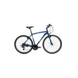 Bisan Guida 28' Jant Trekking Bisiklet - Lacivert Kadro, Mavi Etiket, 700C Jant, 3X7 Shimano Vites