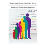 Bisan Guida Amörtisörlü 20,5 - 52 cm 28 Jant Lacivert Gri 21 Vites Trekking Bisikleti Blc - Çok Renkli