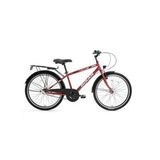 Bisan Hero 36 cm V 24 Jant 3 Vites Metalik Kırmızı Erkek Şehir Bisikleti