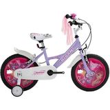 Bisan Kds 2100 Kız Çocuk Bisikleti 26CM 16 Jant Mor Sarı Pembe - Çok Renkli