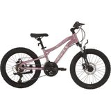 Bisan Kdx 2500 Disk Fren 20 Jant Çocuk Bisikleti 28 cm Kadro 21 Vites Metalik Pembe Beyaz - Pembe - Beyaz