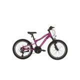 Bisan Kdx 2500-V Kız Çocuk Bisikleti 28Cm V 20 Jant 21 Vites Mor Pembe Beyaz