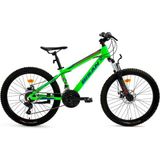 Bisan Kdx 2900 D 24'' 21V Md Dağ Bisikleti Neon Yeşil 32CM - Siyah - Neon Yeşil