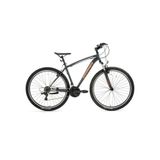Bisan Leon 48 cm V 27.5 Jant 21 Vites Mat Gri Turuncu Erkek Dağ Bisikleti