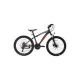 Bisan Leon Disk Fren 34 cm 24 Jant Siyah Kırmızı 21 Vites Dağ Bisikleti Blc - Çok Renkli