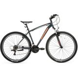 Bisan Leon V 26 Jant 46 cm Mat Gri-Turuncu Dağ Bisikleti