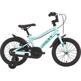 Bisan Lily 16″ Jant Çocuk Bisikleti – 4‑6 Yaş, 26 Cm Kadro, Tek Vites, Turkuaz, 2026