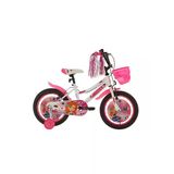 Bisan Maggıe Kız Çocuk Bisikleti 26Cm V 16 Jant Beyaz Pembe