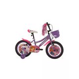 Bisan Maggıe Kız Çocuk Bisikleti 26Cm V 16 Jant Lila Beyaz