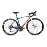 Bisan Mithra - Disk Ultegra 54CM Redbull Renk Uci Kadro Yol Yarış Bisikleti - Gri - Mavi