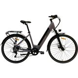 Bisan Moon S-26 700C 47 Cm Elektrikli Bisiklet Metalik Gri Siyah