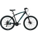 Bisan MTS 4600 21 Vites 27.5 Jant MD MTB Siyah Yeşil Dağ Bisikleti