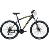 Bisan MTS 4600 46 cm MD 27.5 Jant 21 Vites Mat Siyah Sarı Erkek Dağ Bisikleti