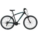 Bisan MTS 4600 48 cm 27.5 Jant 21 Vites Mat Siyah - Mavi Renk Erkek Dağ Bisikleti