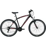 Bisan MTS4600 26 Jant 21 Vites 46CM Kadro Mat Siyah / Kırmızı Dağ Bisikleti - Siyah - Kırmızı