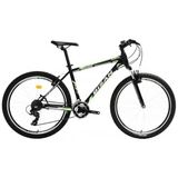 Bisan MTX 7050 27.5 Jant 21 Vites 48 cm Alüminyum Mat Siyah Sarı Erkek Dağ Bisikleti