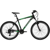 Bisan Mtx 7050 48 cm V 29 Jant 21 Vites Mat Siyah Yeşil Erkek Dağ Bisikleti