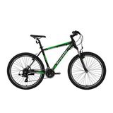 Bisan MTX 7050-V Brake 27.5 Jant 21 Vites Siyah Yeşil Dağ Bisikleti