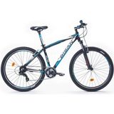 Bisan MTX 7100 26 Jant 21 Vites Mat 48 cm Siyah Mavi Erkek Dağ Bisikleti