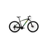 Bisan MTX 7200 43 cm MD 29 Jant 24 Vites Mat Siyah Yeşil Dağ Bisikleti