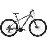 Bisan MTX 7300 27.5 Jant 17 inç 43 cm M Kadro Metalik Gri Mavi Dağ Bisikleti