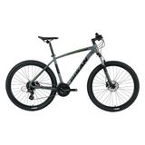 Bisan Mtx 7300 Dağ Bisikleti 27,5 Jant 3x8 Vites Erkek Cinsiyet Metalik Gri - Yeşil Renk - 17" - 43 CM