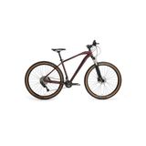 Bisan MTX 7600 43 cm HD 27.5 Jant 20 Vites Mat Koyu Bordo Siyah Erkek Dağ Bisikleti