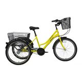 Bisan Porter Nexus 3 Vites 24 Jant Şehir Kargo Bisikleti Sarı Siyah 44 Kadro