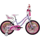 Bisan Queen Kız Çocuk Bisikleti 28CM V 20 Jant Lila Pembe - Lila - Pembe