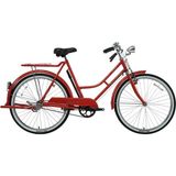 Bisan Roadstar Classic Kadın Hizmet Bisikleti 57CM V 26 Jant 1 Vites Kırmızı Siyah Gold - Kırmızı - Siyah - Altın