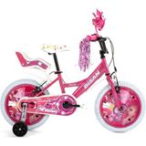 Bisan Rose Kız Çocuk Bisikleti 26CM V 16 Jant Metalik Pembe Pembe - Çok Renkli