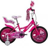 Bısan Rose Kız Cocuk Bısıkletı 26Cm V 16 Jant Metalık Pembe Pembe