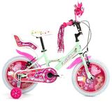 Bisan Rose Kız Çocuk Bisikleti 26CM V 16 Jant Mint Yeşil Pembe - Çok Renkli