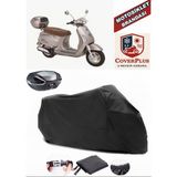 Bisan Sardes 125 Branda Siyah Arka Çanta Uyumlu(Topcase) Motosiket Brandası Motor Örtüsü Çadır Su Geçirmez Motosiklet Kılıfı Motor Brandası,lastikli,taşıma Torbalı