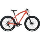 Bisan Savage FT1 Altus Fatbike 26 10 Vites Turuncu-Siyah Dağ Bisikleti