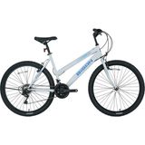 Bisan Sentiero-22 24 Jant 44 cm Kadro Beyaz Mavi Bisiklet - Beyaz - Mavi