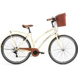 Bisan Serenity 19 - 48 cm 28 Jant Krem 7 Vites Şehir Bisikleti Blc - Çok Renkli