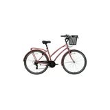 Bisan Serenity S - 28 Jant 19'' 48Cm Kadro Şehir Bisikleti - Pudra Pembe Siyah Pembe