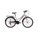 Bisan Smile 44 cm 26 Jant Pudra Pembe 7 Vites Şehir Bisikleti Blc - Çok Renkli