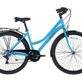 BİSAN SMİLE ŞEHİR BİSİKLETİ 44 CM V 28 JANT 7 VİTES AÇIK MAVİ SİYAH