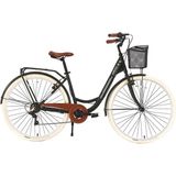 Bisan Sorrento-S Şehir Bisikleti 44 cm V 26 Jant 7 Vites Yeşil Silver