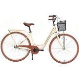 Bisan Sorrento Şehir Bisikleti 44 cm V 26 Jant 3 Vites Krem Gold - Krem - Altın