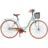 Bisan Sorrento Şehir Bisikleti 44 cm V 28 Jant 3 Vites Çağla Yeşili Gold - Çağla Yeşili - Altın