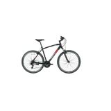 Bisan TRX 8100 46 cm V 28 Jant 21 Vites Mat Siyah Kırmızı Erkek Şehir Bisikleti