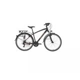 Bisan TRX 8100 City 460 cm V 28 Jant 21 Vites Mat Siyah Kırmızı Erkek Şehir Bisikleti