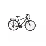 Bisan TRX 8100 City 460 cm V 28 Jant 21 Vites Mat Siyah Mavi Erkek Şehir Bisikleti